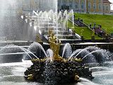 36 Peterhof Grande Cascade 1735 Fontaine de Samson